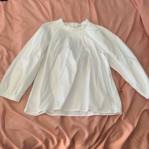 White J crew Blouse (new!)